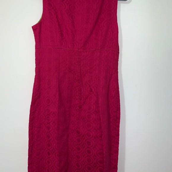 Sangria A Line knee length floral themed dress - Picture 5 of 6